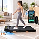 Бігова доріжка Fitonix XD-W2S до 10 км/год, 120 кг, компактна, ручне регулювання нахилу, LED дисплей, Уцінка!