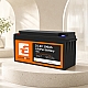 LiFePO4 24V 100Ah Акумулятор Lithtech з Bluetooth 2560Wh, 100A, BMS