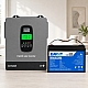 1,8 кВт LiFePO4 Комплект резервного живлення Інвертор Datouboss + акумулятор 12V/100Ah Easun Power