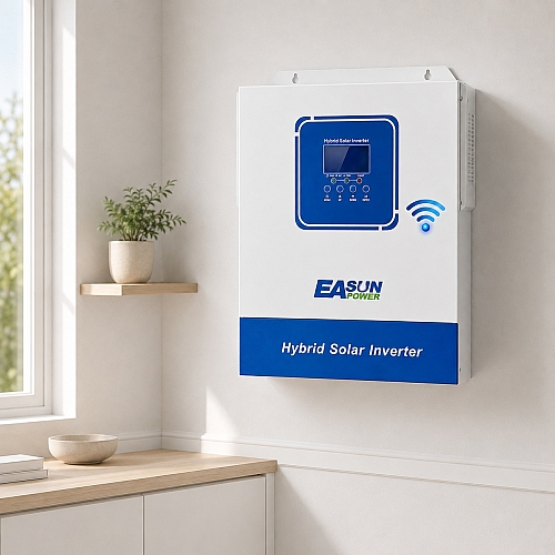 2,2 кВт Інвертор Easun Power з WiFi, гібридний, з чистою синусоїдою