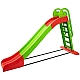 Гірка для дітей 243 см, Doloni зелено-червона