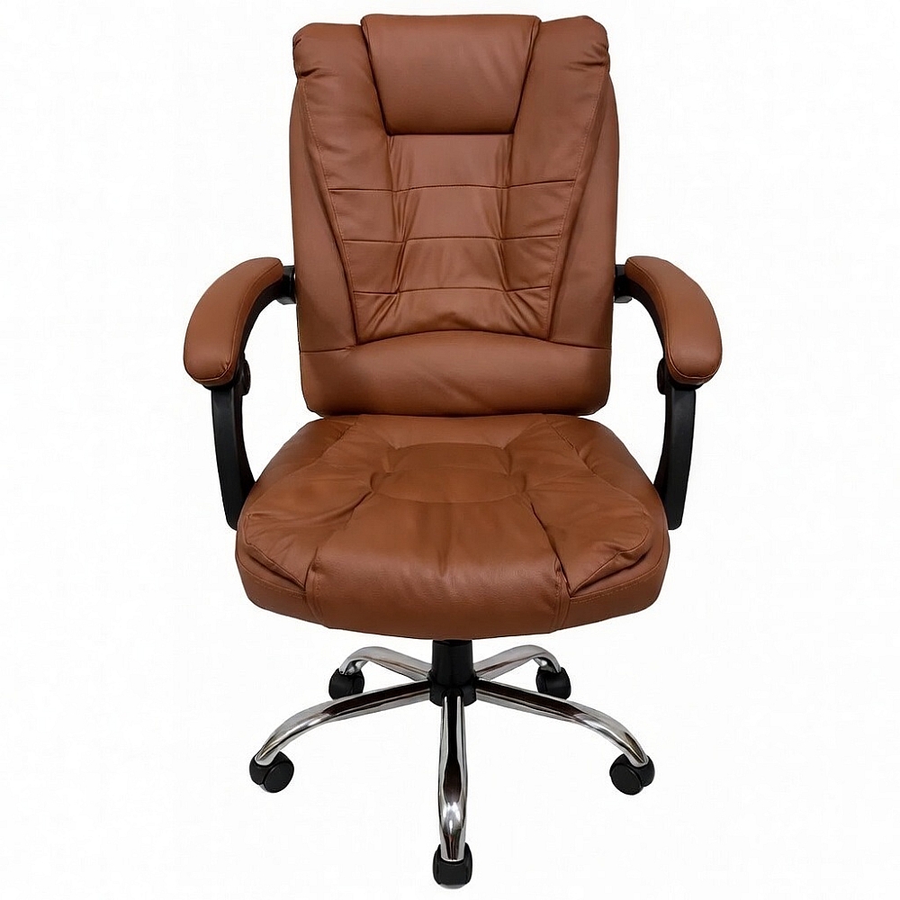 Офісне крісло Prime Reg Коричневе комп'ютерне крісло