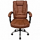 Офісне крісло Prime Reg Коричневе комп'ютерне крісло