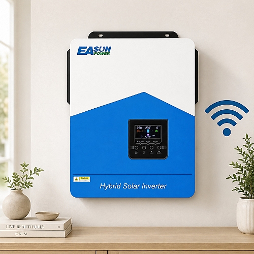 3,2 кВт Інвертор Easun Power з WiFi, гібридний, з чистою синусоїдою