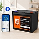 LiFePO4 12V 100Ah Акумулятор Lithtech з Bluetooth 1280Wh, 100A, BMS
