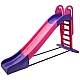 Дитячий набір Doloni будиночок XL та гірка велика 243 см, рожево-фіолетовий