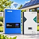 6,2 кВт LiFePO4 Комплект резервного живлення з Wi-Fi інвертор Anenji 6,2 кВт + 51,2V/100Ah акумулятор Dipower для квартир, офісу
