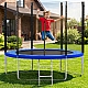 Батут SkyJump 312 см + сітка + сходи, 10 футів
