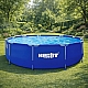 Басейн 360х76 каркасний 6125л Hecht круглий 3690 Bluesea