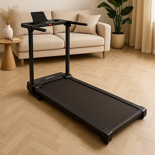 Бігова доріжка 12 км/год, до 120 кг, 1,5НР регульований нахил, тиха, Електрична Fitonix Оригінал