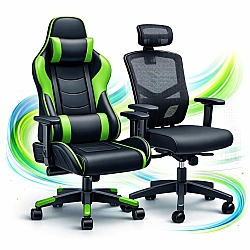 Комп'ютерні та офісні крісла