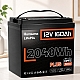 LiFePO4 12V/160Ah 150A BMS акумулятор Humsienk 2048 Вт*год для систем резервного живлення