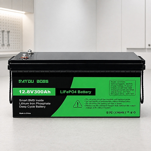 LiFePO4 12V/300AH Акумулятор Datouboss (3840W*h) для систем резервного живлення (UPS) будинку