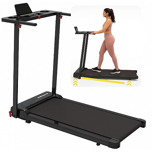 Уцінка Бігова доріжка 12 км/год, до 120 кг, 1,5НР регульований нахил, тиха, Електрична Fitonix Оригінал