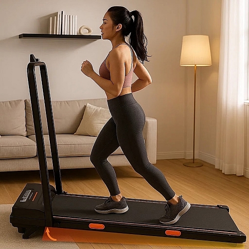 Бігова доріжка 10 км/год, до 110 кг, з дугою, Складна Fitonix Оригінал Уцінка