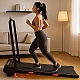Бігова доріжка 10 км/год, до 110 кг, з дугою, Складна Fitonix Оригінал Уцінка