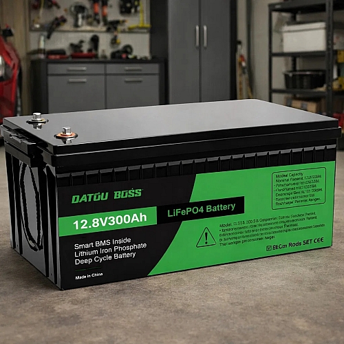 Уцінка! LiFePO4 12V/300AH Акумулятор Datouboss (3840W*h) для систем резервного живлення (UPS) будинку