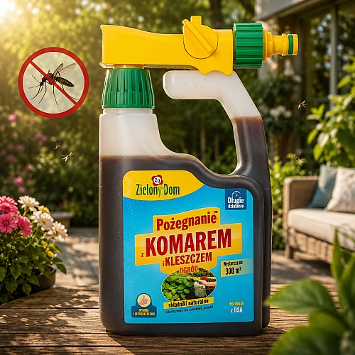 Засіб відлякувач комарів 300 кв.м Zielony Dom з розпилювачем