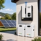 11 кВт LiFePO4 Комплект резервного живлення з Wi-Fi інвертор Daxtromn Power + 2 акумулятора 51,2V з LCD-дисплеєм Genix Green