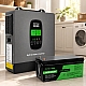 3,8 кВт*год LiFePO4 Комплект резервного живлення Datouboss Інвертор + акумулятор 12V/300Ah для будинку, квартири