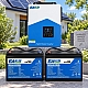 3 кВт Комплект резервного живлення Easun Power Інвертор + 2 акумулятора 12V/100Ah