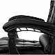 Офісне крісло до 150 кг Axeon Lite Original Чорне комп'ютерне крісло для дому та офісу