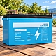 LiFePO4 12V/200Ah Акумулятор Dipower для резервного живлення будинку, квартири з BMS
