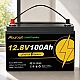 LiFePO4 12V 100Ah Акумулятор Foursun 1280Wh, 100A, з BMS платою