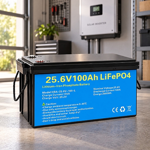 LiFePO4 24V/100Ah Акумулятор Daxtromn з BMS 100 А для систем резервного живлення