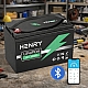 LiFePO4 12V 100Ah Акумулятор HENRY 1280Wh, 100A, BMS з Bluetooth