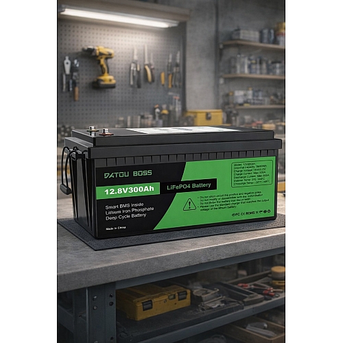 LiFePO4 12V/300AH Акумулятор Datouboss (3840W*h) для систем резервного живлення (UPS) будинку