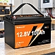 LiFePO4 12V/100Ah Акумулятор Yeagulch для резервного живлення будинку, квартири, Вбудована BMS 100 А