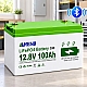 LiFePO4 12V/100Ah Акумулятор Anenji з Bluetooth для резервного живлення будинку, квартири з BMS