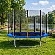 Батут Eliton 312 см з сіткою синій