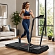 Бігова доріжка складна з дугою Treadmill C1 Чорна, до 90 кг Уцінка