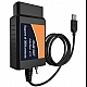 Адаптер сканер USB ELM327 PIC 25K80 v1.5 Ford + перемикач MS / HS OBD