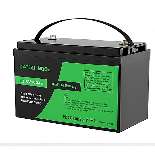 Акумулятор 12V 100Ah LiFePO4 Datouboss, BMS, 1280Wh