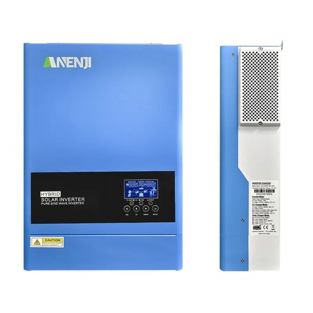 6,2 кВт Комплект резервного живлення Гібридний інвертор Anenji + акумулятор Dyness B4850 LiFePO4