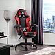 Геймерське крісло із підставкою для ніг EC GAMING VIP Червоне Комп'ютерне ігрове