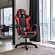 Геймерське крісло із підставкою для ніг EC GAMING VIP Червоне Комп'ютерне ігрове