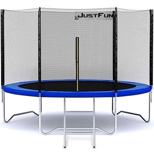 Батут Just Fun 252 см зовнішня сітка + драбинка