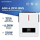 6,2 кВт Гібридний сонячний інвертор Daxtromn AGH-6.2KW-PRO для дому, квартири