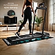 Бігова доріжка з регульованим кутом нахилу, до 12 км/год, до 110 кг Sportconic P106FA Pro з ручками, пультом + захисний килимок
