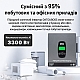 3,3 кВт LiFePO4 Комплект резервного живлення Інвертор гібридний Datouboss + 2 акумулятора 12V/100Ah Easun Power