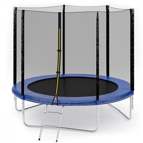 Батут Jumper 252 см сітка, 8 футів Посилений