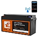 4.2кВа LiFePO4 Комплект резервного живлення Інвертор Daxtromn SP-4200 + акумулятор 24V 100Ah Lithtech з Bluetooth