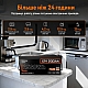 2,5 кВт*год LiFePO4 Комплект резервного живлення Humsienk інвертор 1 кВт + 12V/200Ah акумулятор