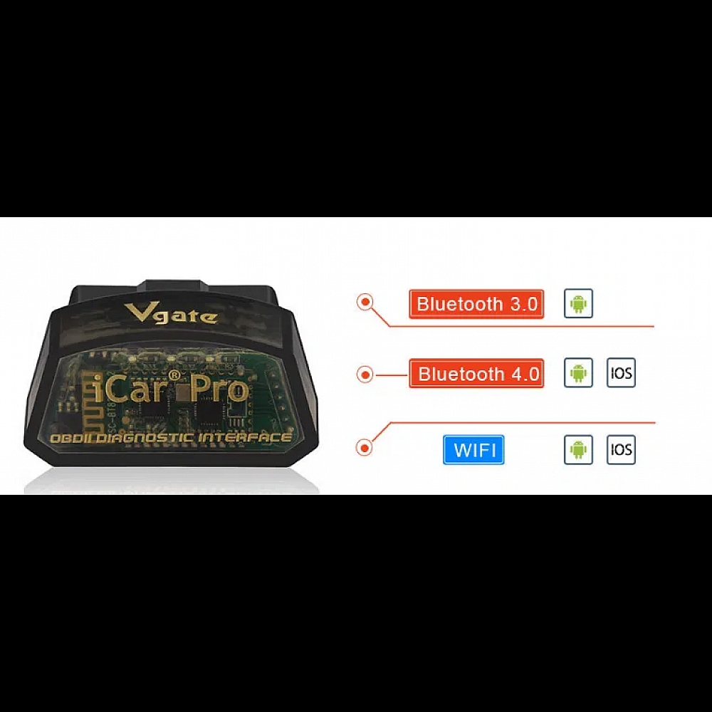 Діагностичний OBD2 сканер Vgate iCar Pro ELM327 Блютуз 3 Android Діагностичний OBD2 сканер Vgate iCar Pro ELM327 Блютуз 3 Android