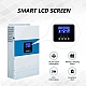 6.5 кВа LiFePO4 Комплект резервного живлення: гібридний інвертор Daxtromn + 48V 100Ah акумулятор Lvtopsun wall