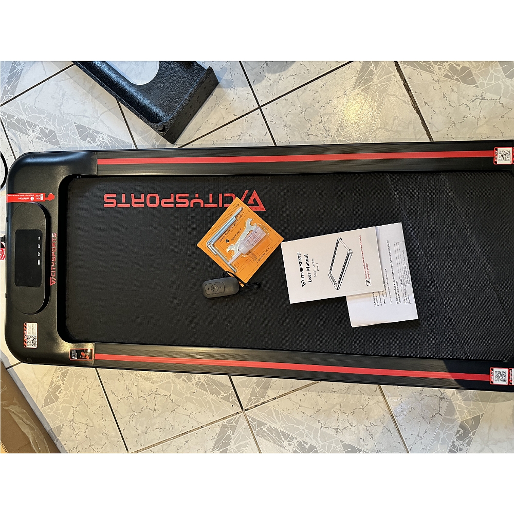 Бігова доріжка 800 Вт, до 90 кг Citysports компактна, тиха